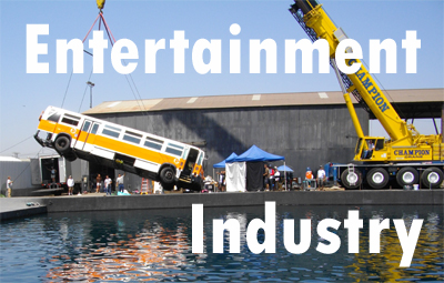 entertainment industry scuba diving