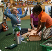 DAN Oxigen Provider Emergency First Responder Instructor Course ocean adventures